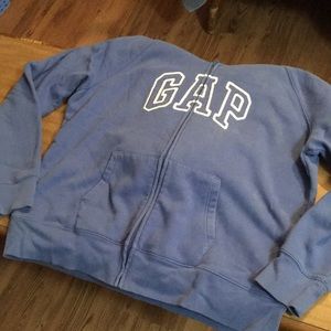 Gap hoodie xl no size tag blue